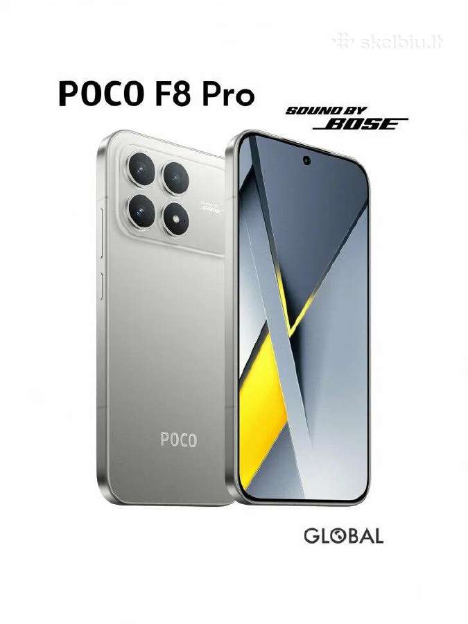 Naujas Xiaomi Poco F8 Pro/256gb/12gb. 5G - nuotraukos Nr. 2