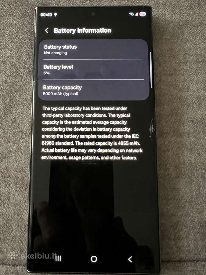 Samsung Galaxy S23 Ultra 256gb - nuotraukos Nr. 2