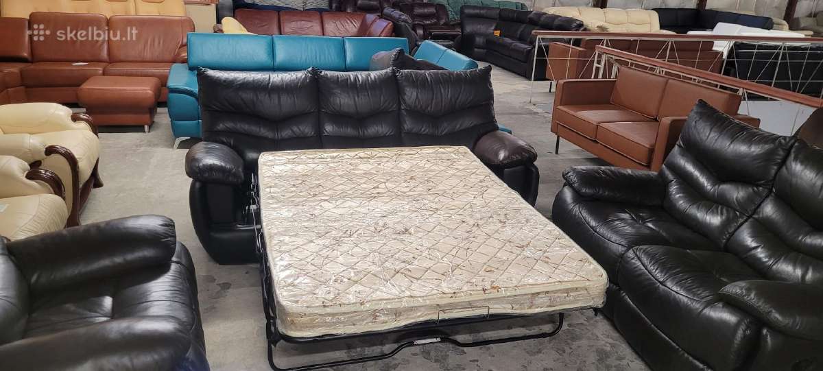 Odiniai Baldai kampas sofa lova Reglaineris - nuotraukos Nr. 30