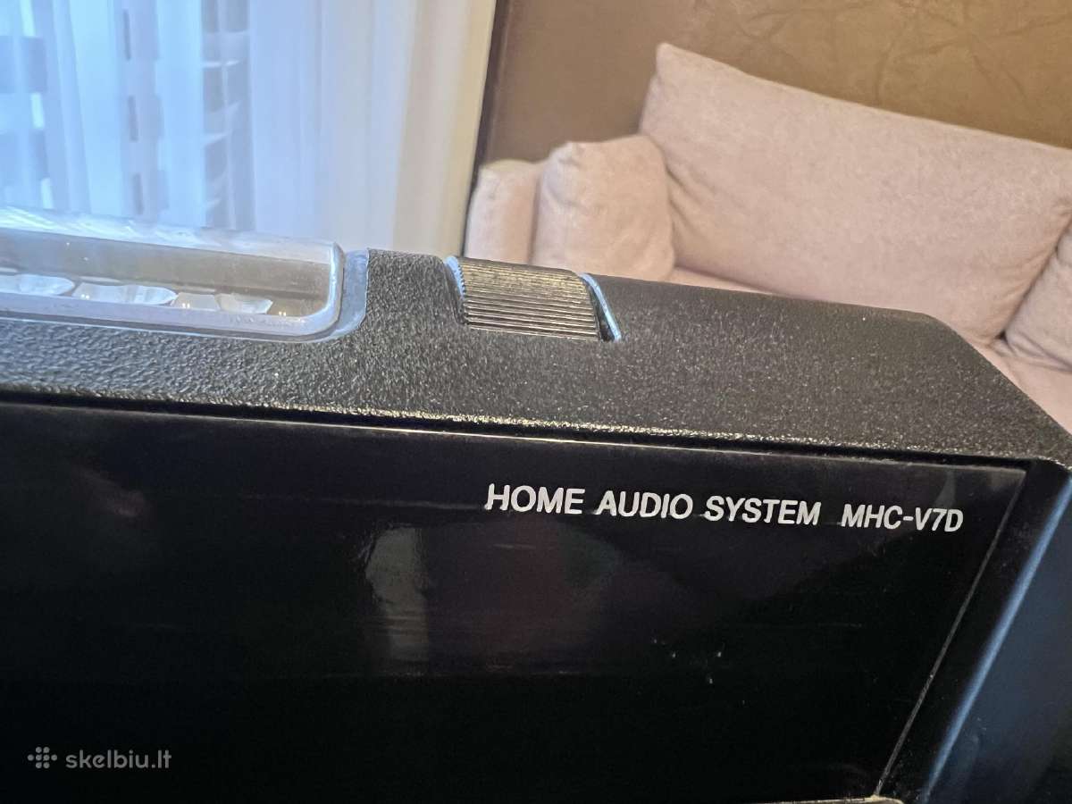 Muzikinis centras Sony Mhc-v7d - nuotraukos Nr. 4