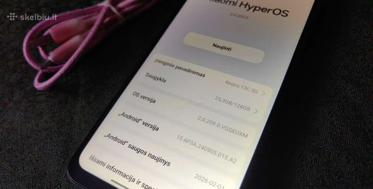 Xiaomi Redmi13c 5G 8/128gb - nuotraukos Nr. 4