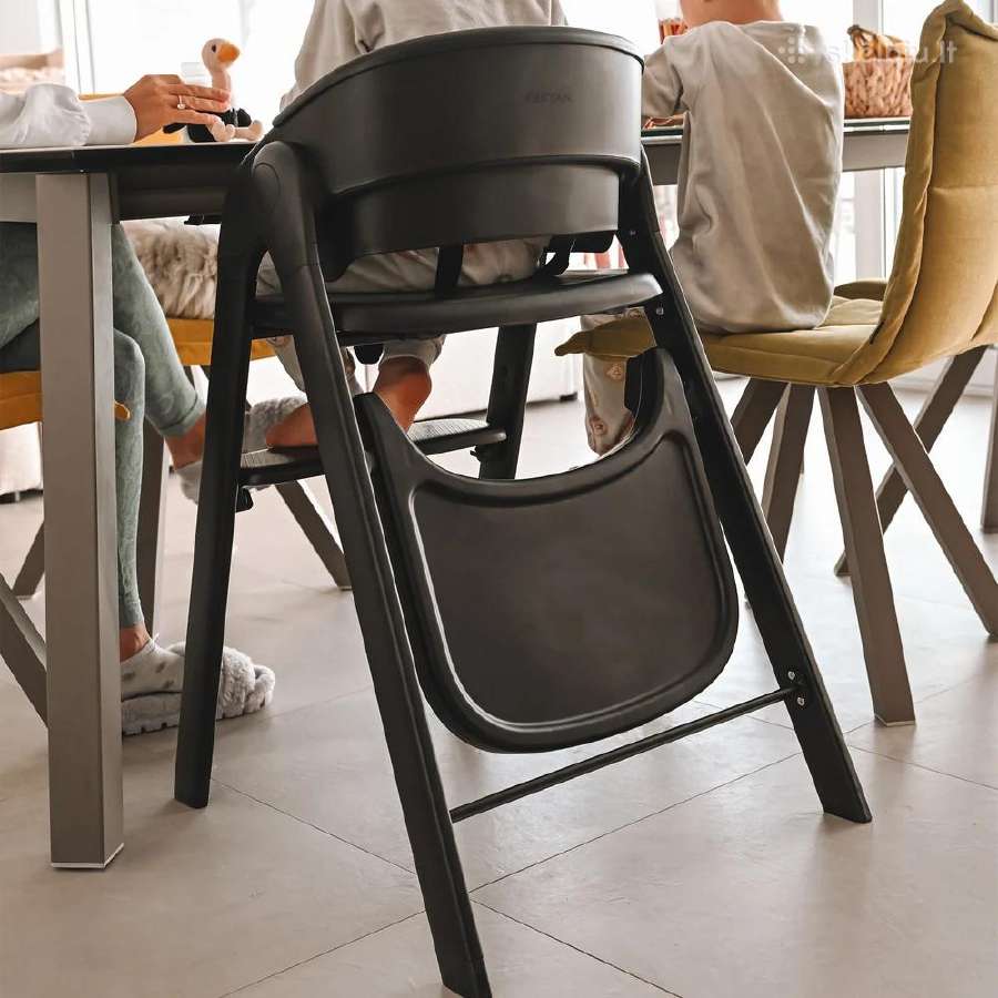 Luxury High Chair Black / Maitinimo kedute Nauja - nuotraukos Nr. 3