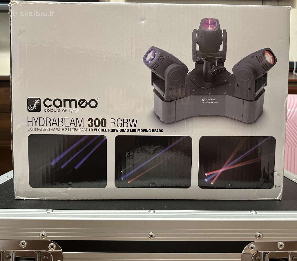Šviesos Efektai Cameo Hydrabeam 300rgbw - nuotraukos Nr. 4