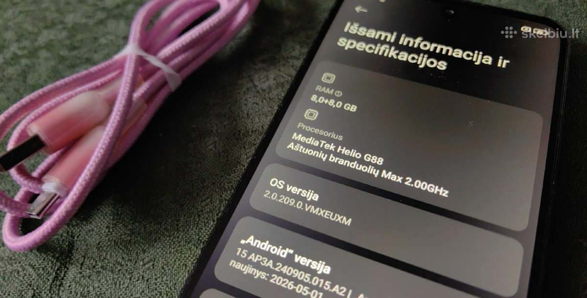 Xiaomi Redmi 12 16/256gb - nuotraukos Nr. 4