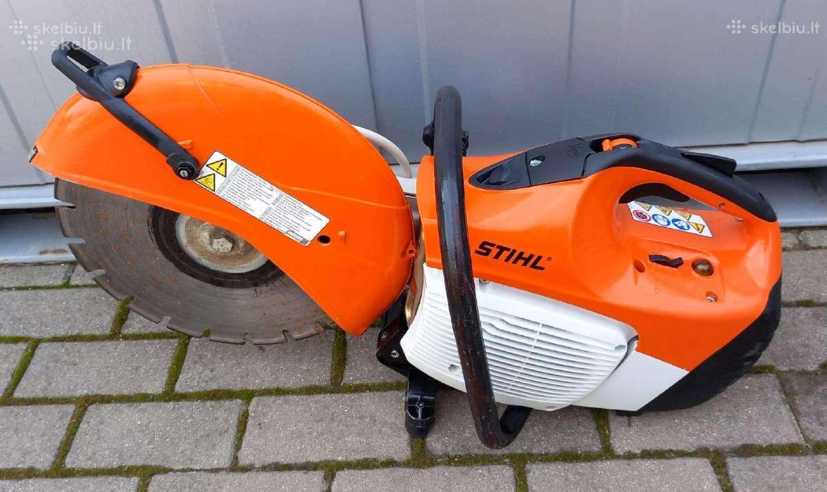 Stihl Ts420 350mm diskas Ts 420 betono pjaustykle - nuotraukos Nr. 2