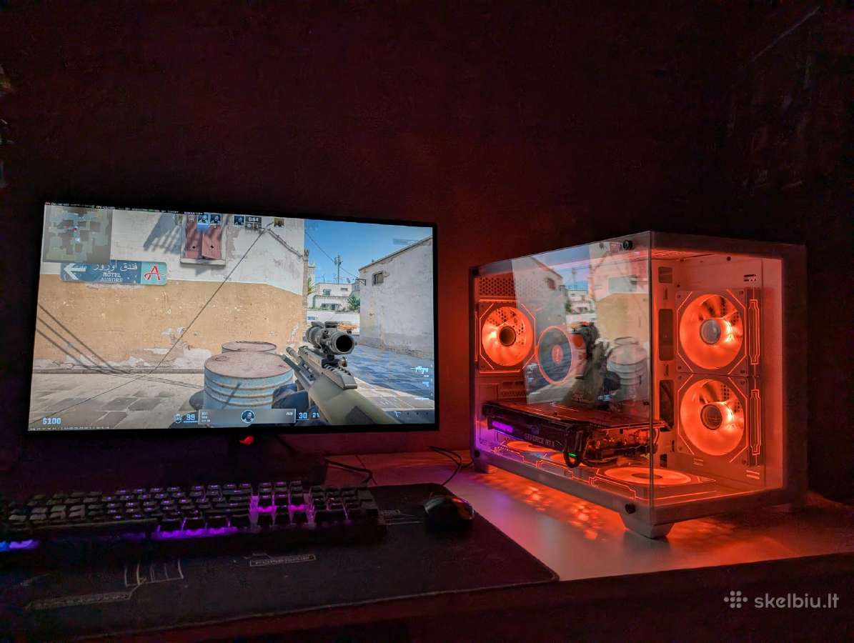 Žaidimų-mokslų Pc Ryzen 5 5500,16gb, rx6600, 1,2tb - nuotraukos Nr. 2