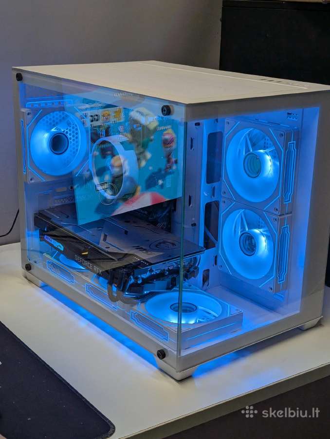 Žaidimų-mokslų Pc Ryzen 5 5500,16gb, rx6600, 1,2tb - nuotraukos Nr. 4