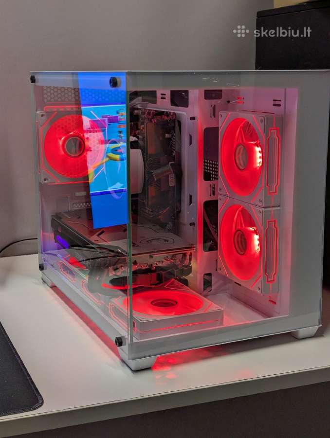 Žaidimų-mokslų Pc Ryzen 5 5500,16gb, rx6600, 1,2tb - nuotraukos Nr. 7