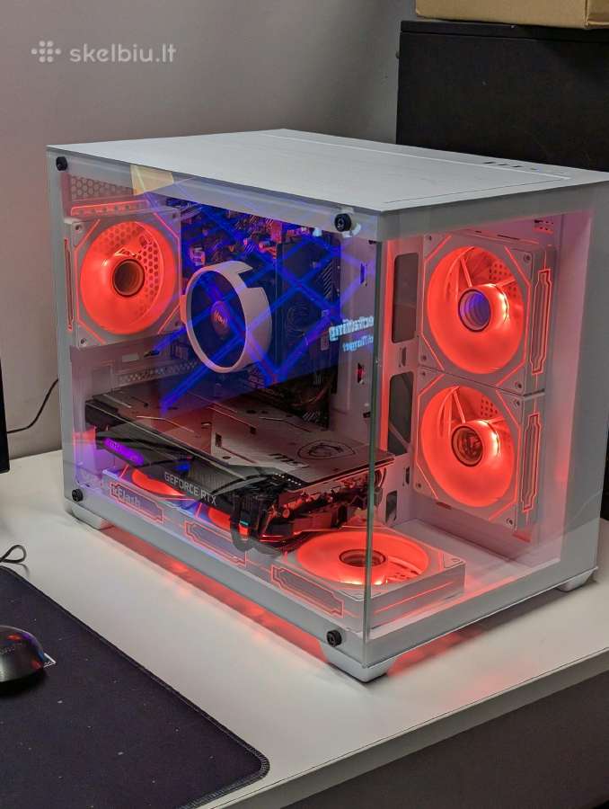 Žaidimų-mokslų Pc Ryzen 5 5500,16gb, rx6600, 1,2tb - nuotraukos Nr. 3