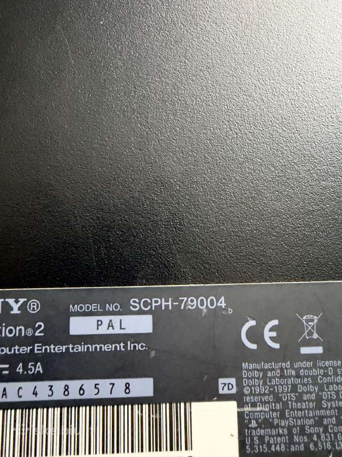 Playstation 2 slim ps2 - nuotraukos Nr. 7