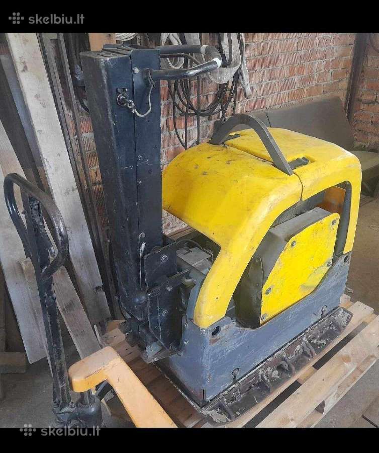 Atlas Copco Lg504 500kg vibro plokste - nuotraukos Nr. 2