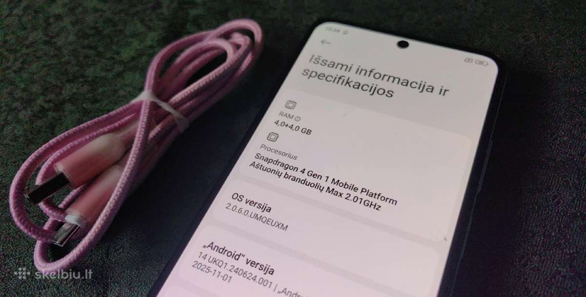Xiaomi Redmi Note 12 5G 8/128gb - nuotraukos Nr. 5