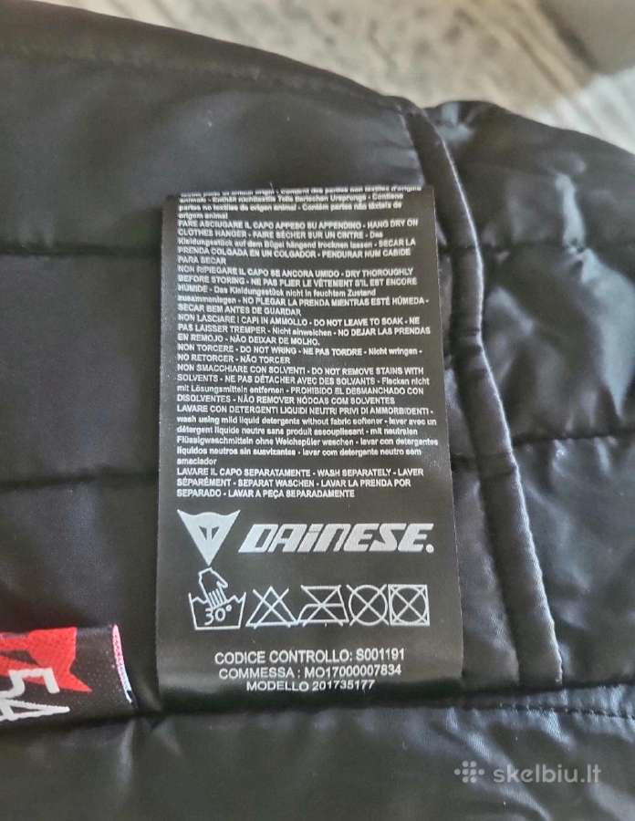 Dainese motociklininko striukė - nuotraukos Nr. 6