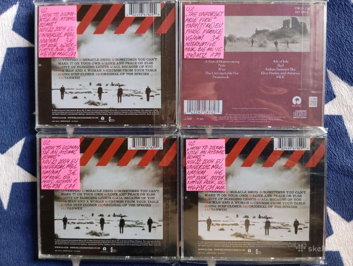 U2 CD - nuotraukos Nr. 6