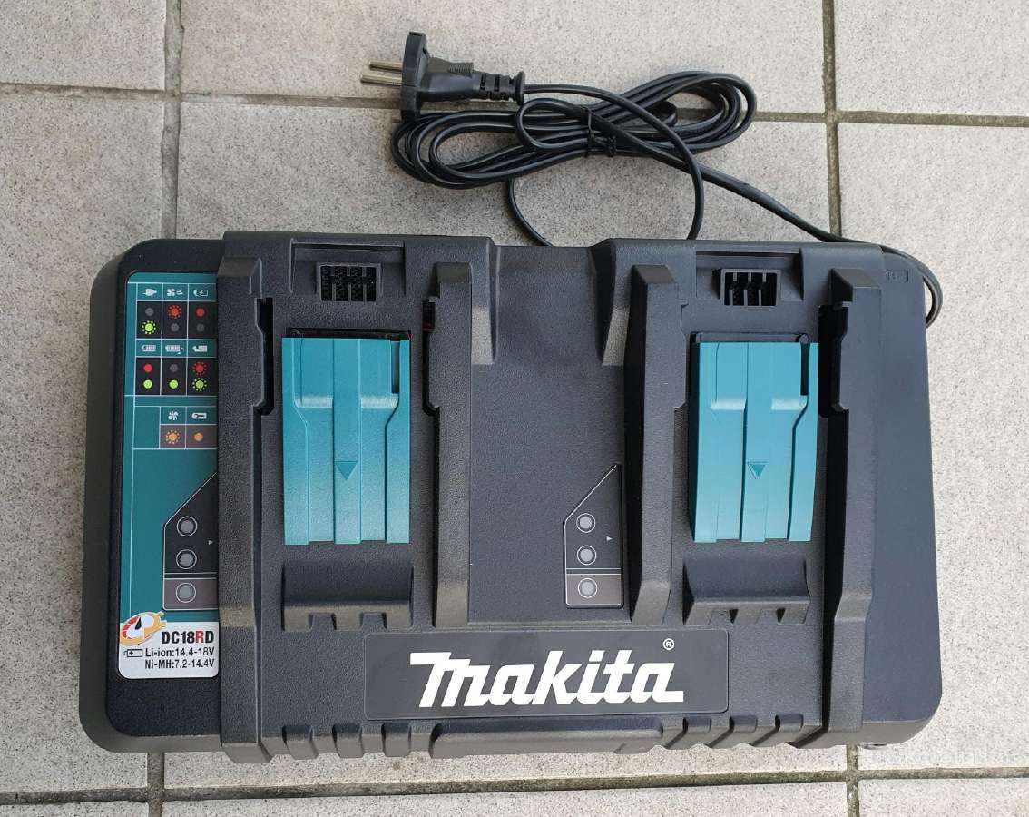 Makita baterija kroviklis lagaminas prožektorius - nuotraukos Nr. 6