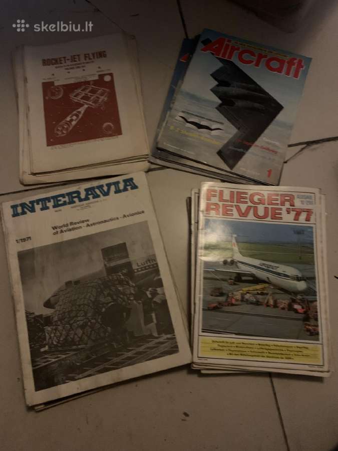 Seni zurnalai apie aviacija - nuotraukos Nr. 2