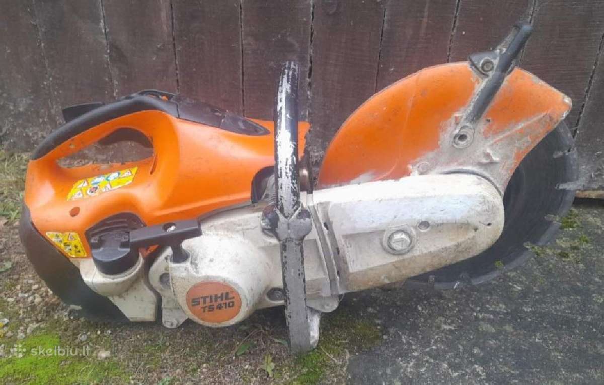 Stihl ts410 Betono pjaustykle - nuotraukos Nr. 3
