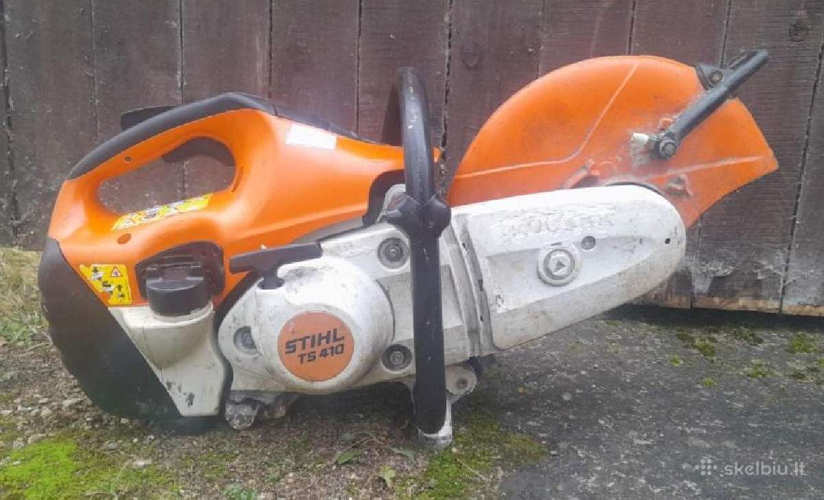 Stihl ts410 Betono pjaustykle - nuotraukos Nr. 5