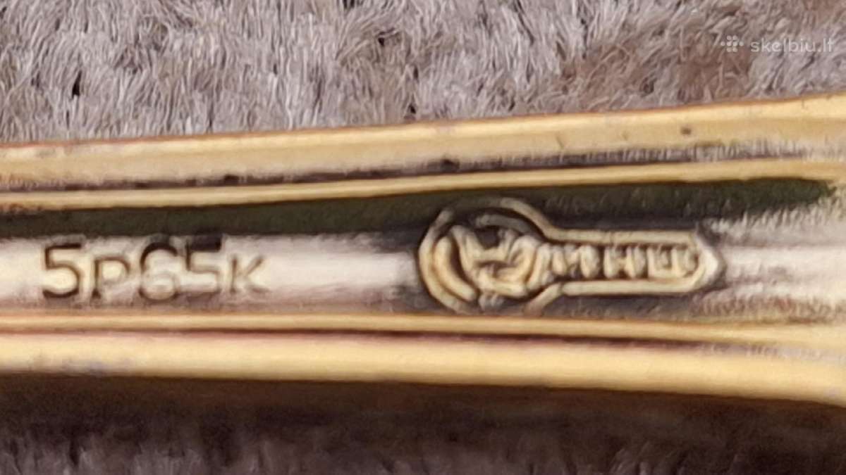 6 arbatinių šaukštelių rinkinys - nuotraukos Nr. 6