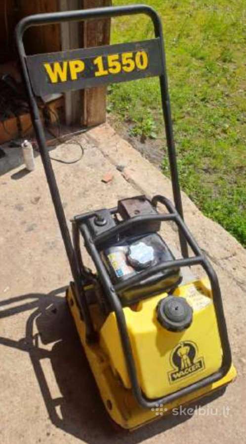Wacker Neuson wp1550 90kg vibro plokste - nuotraukos Nr. 2