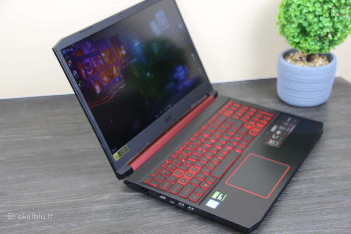 Acer Nitro i5-9300h Gtx 1650 512gb SSD Fhd Ips 16g - nuotraukos Nr. 5