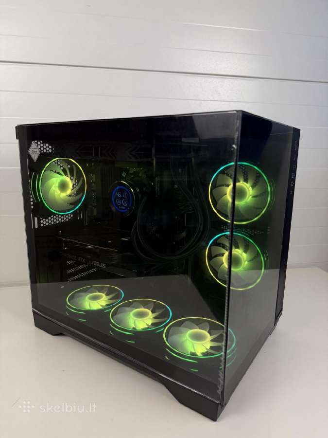 Naujas Žaidimų Pc Rtx 5060ti Ryzen 5 9600x Ddr5 - nuotraukos Nr. 6