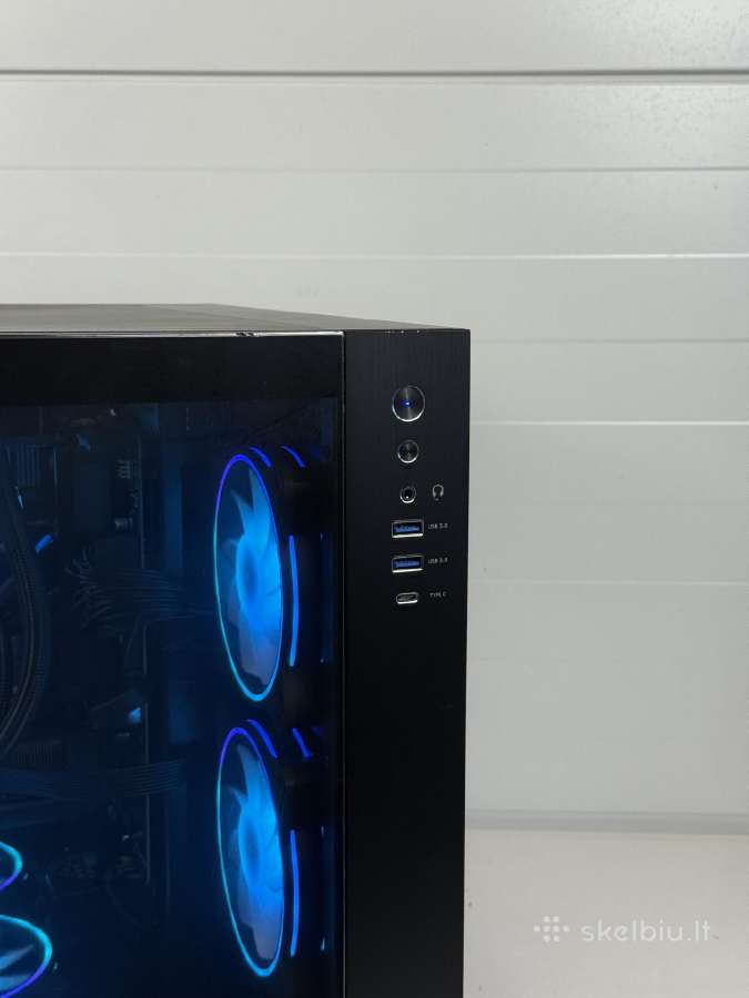 Naujas Žaidimų Pc Rtx 5060ti Ryzen 5 9600x Ddr5 - nuotraukos Nr. 8