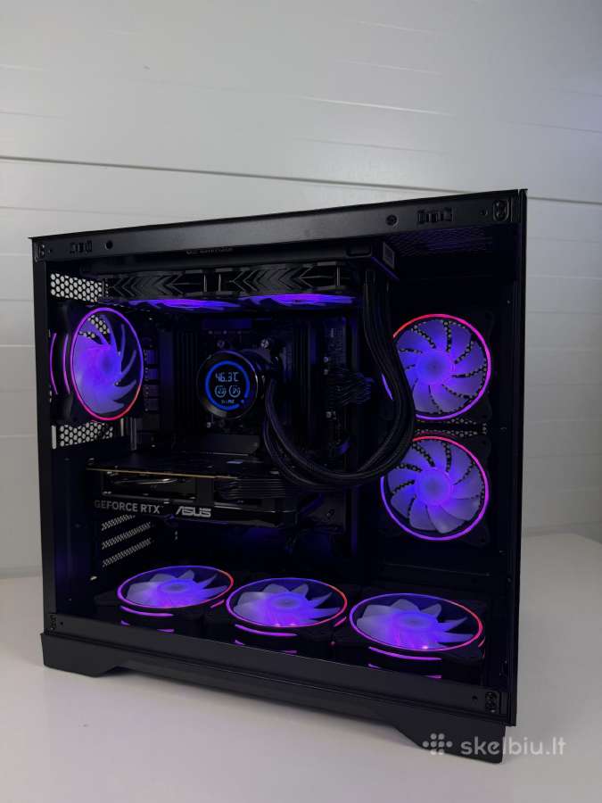 Naujas Žaidimų Pc Rtx 5060ti Ryzen 5 9600x Ddr5 - nuotraukos Nr. 10
