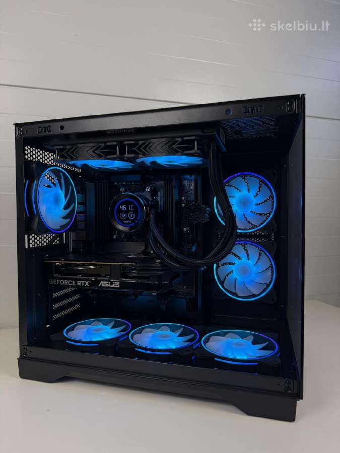 Naujas Žaidimų Pc Rtx 5060ti Ryzen 5 9600x Ddr5 - nuotraukos Nr. 12