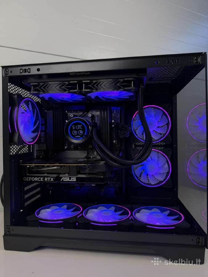 Naujas Žaidimų Pc Rtx 5060ti Ryzen 5 9600x Ddr5 - nuotraukos Nr. 13