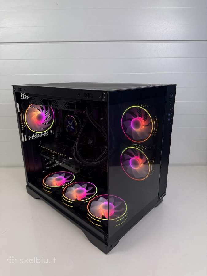 Naujas Žaidimų Pc Rtx 5060ti Ryzen 5 9600x Ddr5 - nuotraukos Nr. 14