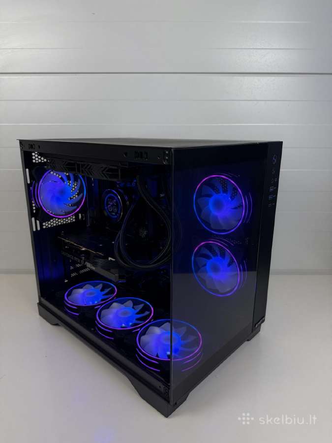 Naujas Žaidimų Pc Rtx 5060ti Ryzen 5 9600x Ddr5 - nuotraukos Nr. 15