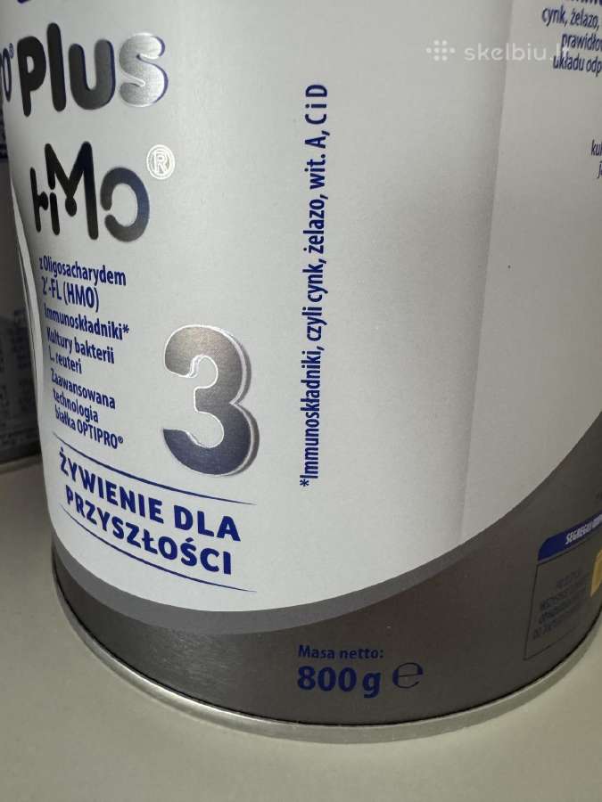Nestle Nan optipro plus Nr. 3, 2 pakuotės po 800 g - nuotraukos Nr. 2