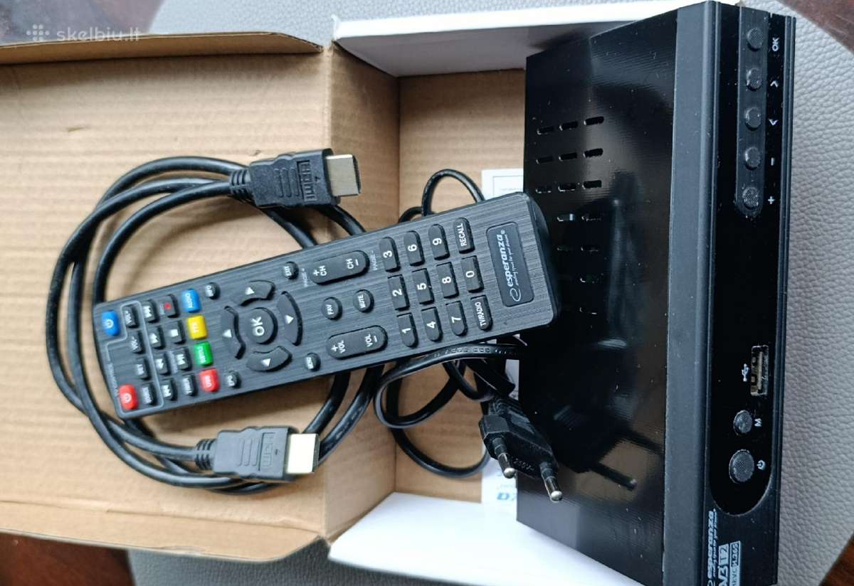 Skaitmeninis TV tiuneris Dvb-t2 - nuotraukos Nr. 2