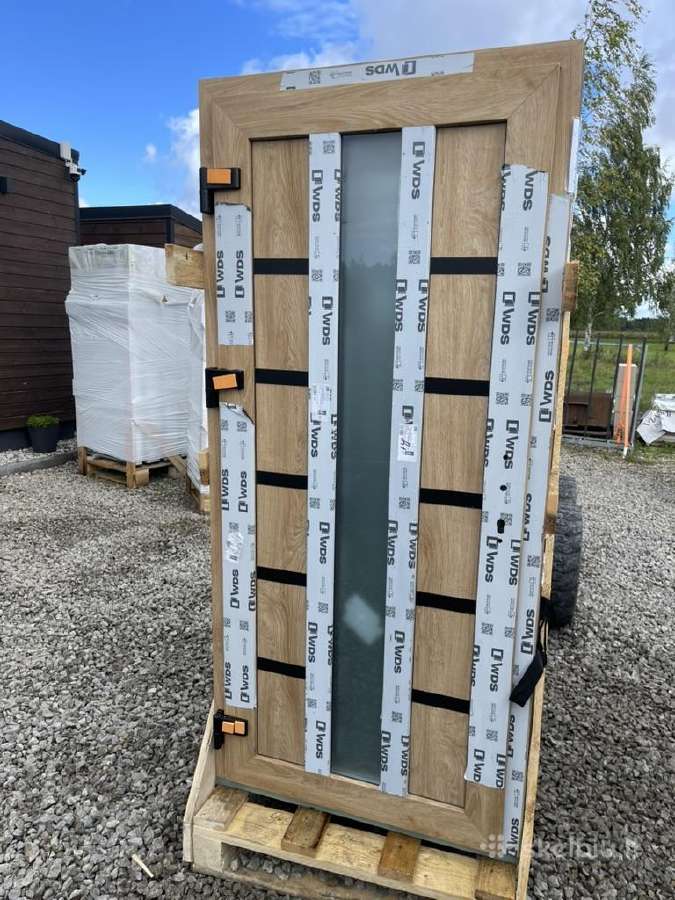 Plastikinės lauko durys A+ - nuotraukos Nr. 3