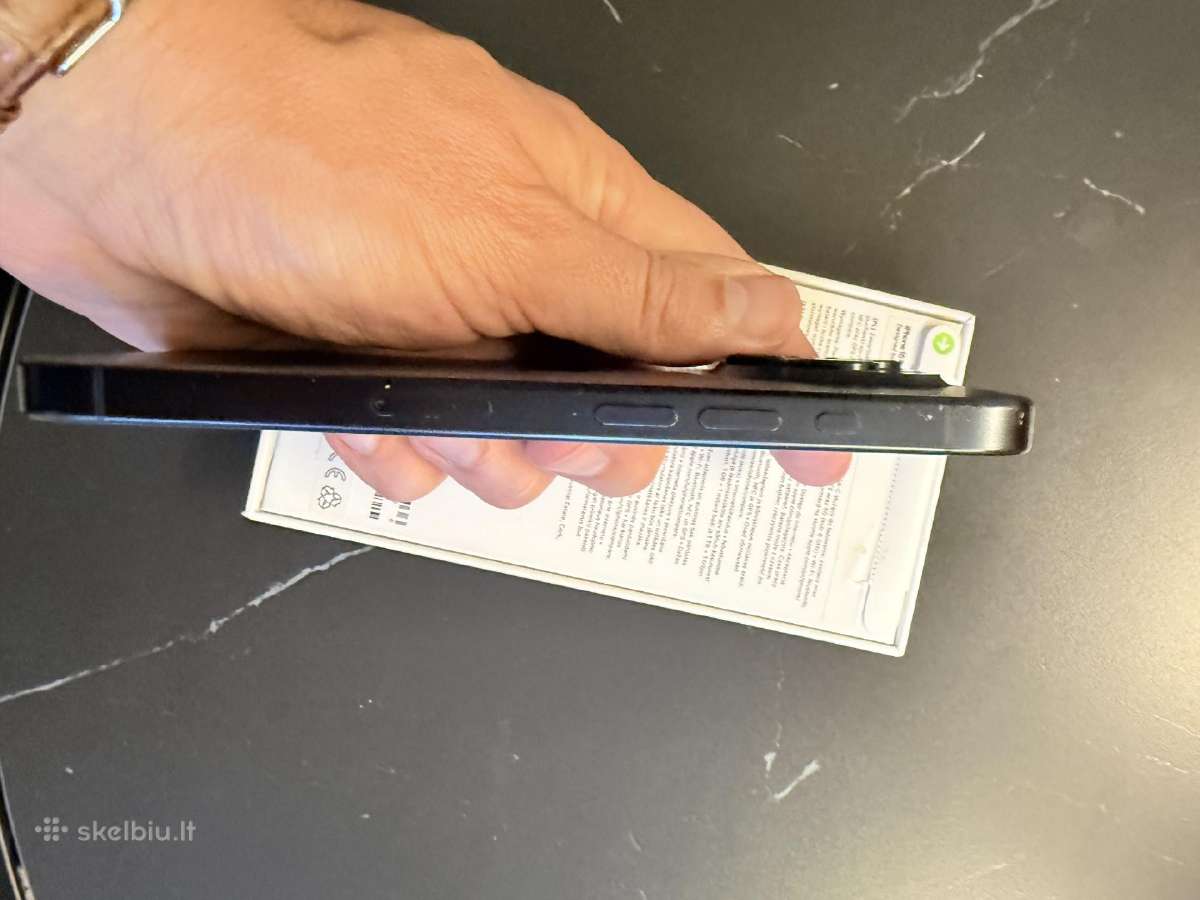 iPhone 15 Pro Blue Titanium 128gb - nuotraukos Nr. 3