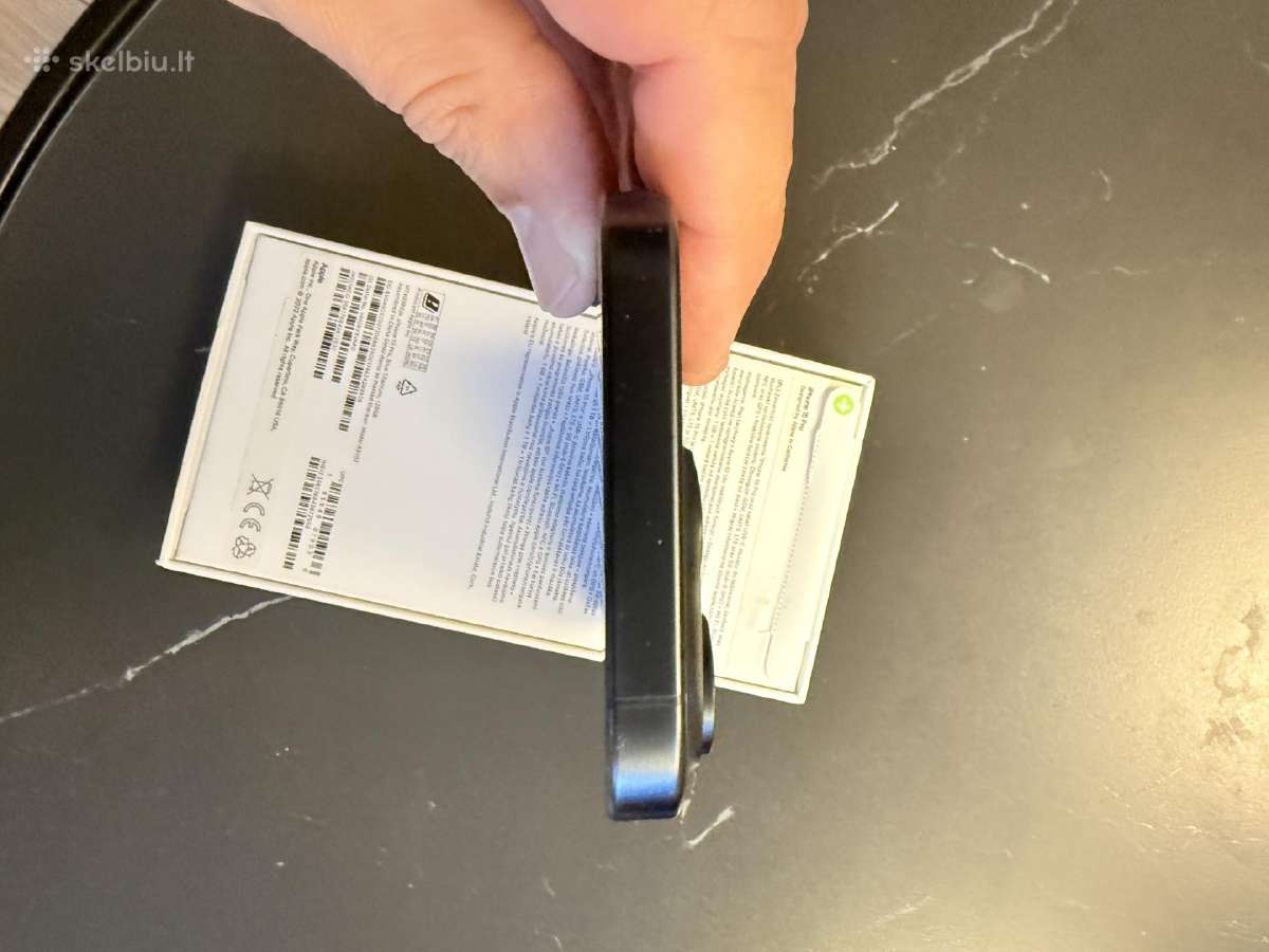 iPhone 15 Pro Blue Titanium 128gb - nuotraukos Nr. 5