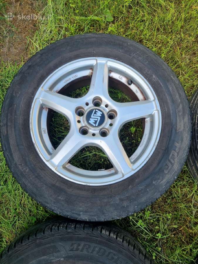 Volvo ford mazda R15 lieti ratai su padangomis - nuotraukos Nr. 5