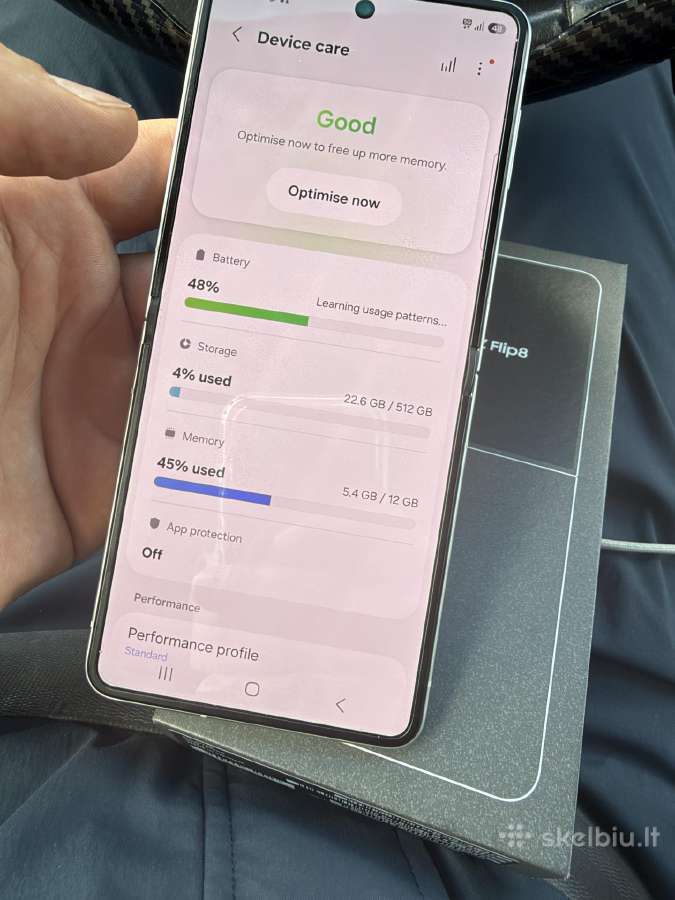Samsung galaxy z flip 8 512gb - nuotraukos Nr. 2