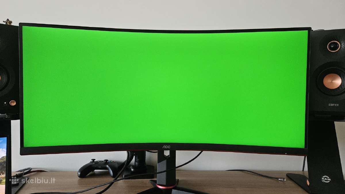 Aoc Cu34g2x 34 21:9 1440p Va 144hz - nuotraukos Nr. 3