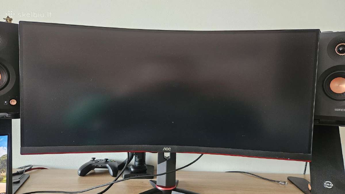 Aoc Cu34g2x 34 21:9 1440p Va 144hz - nuotraukos Nr. 7