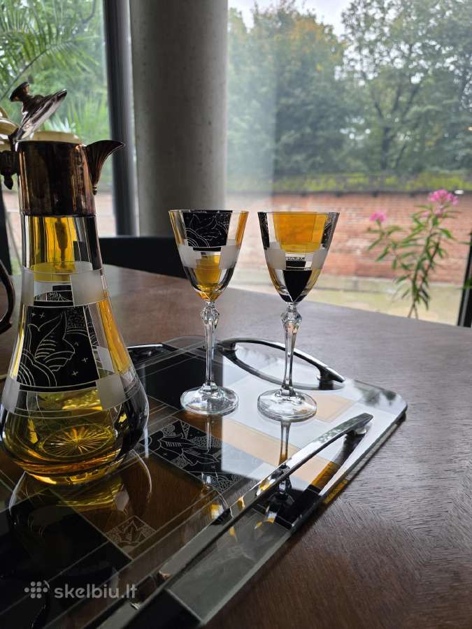 Įspūdingas Karl Palda Art Deco rinkinys - nuotraukos Nr. 4