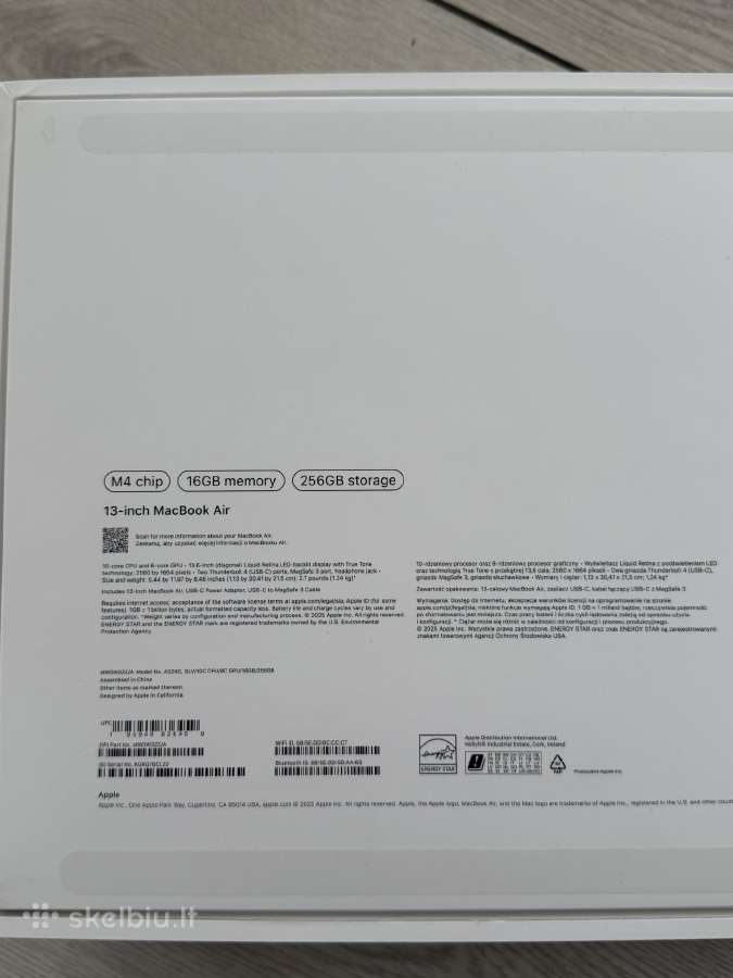 MacBook Air M4 - nuotraukos Nr. 4