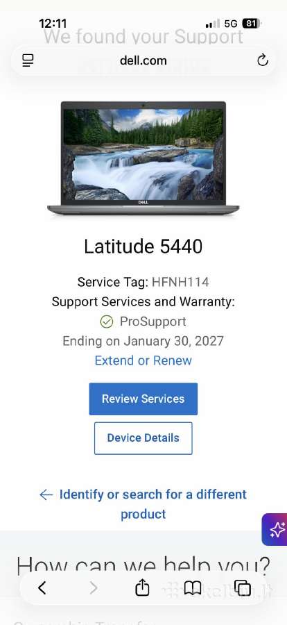 Dell latitude 5440 i5(13)/16gb/512gb SSD - nuotraukos Nr. 4