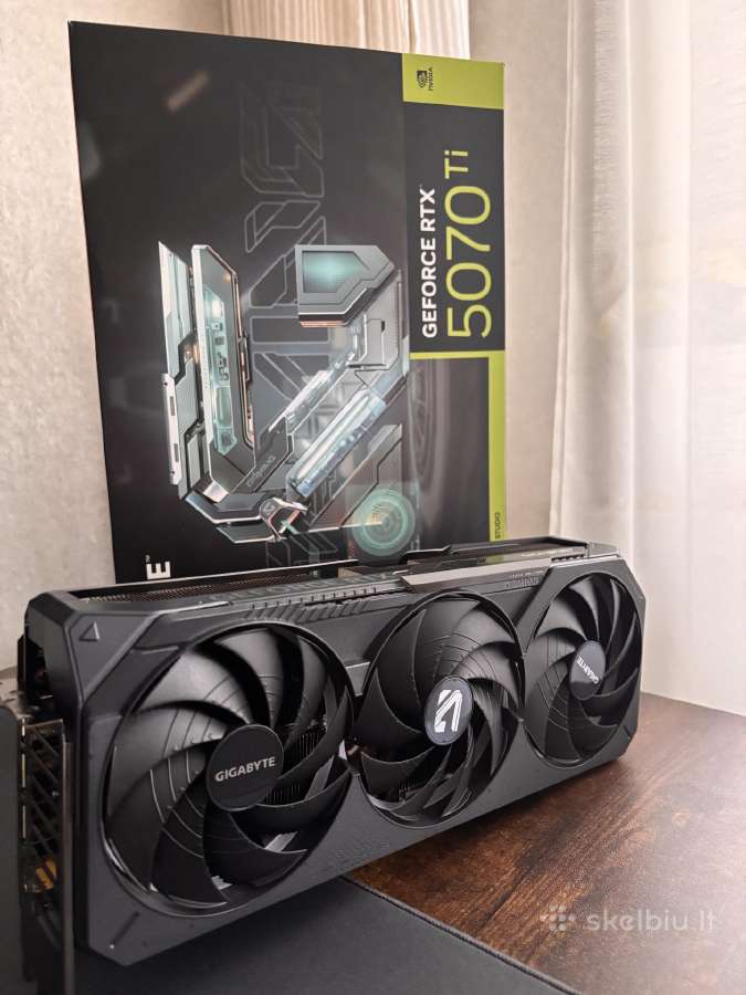 Nvidia geforce rtx 5070 ti - nuotraukos Nr. 2