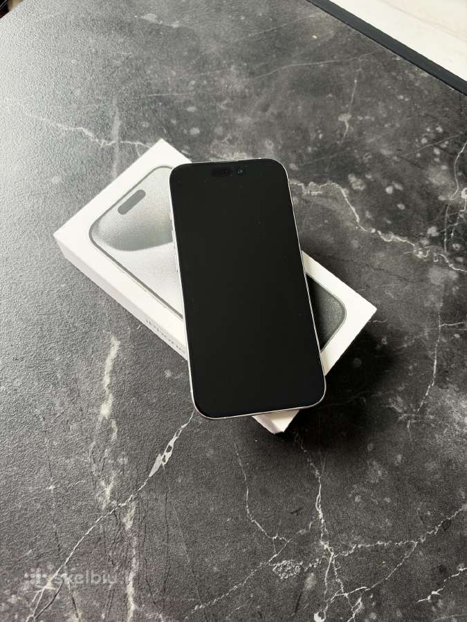 iPhone 15 pro 256gb White titanium - nuotraukos Nr. 2
