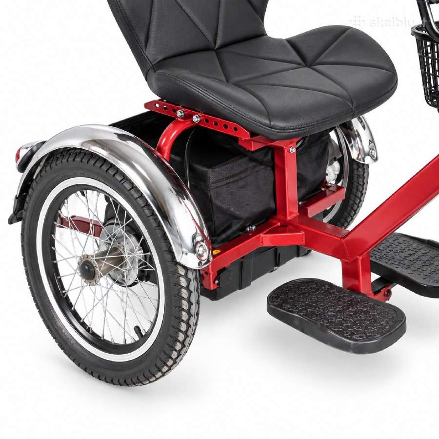 Elektrinis triratis skuteris T06b su pedalais - nuotraukos Nr. 6