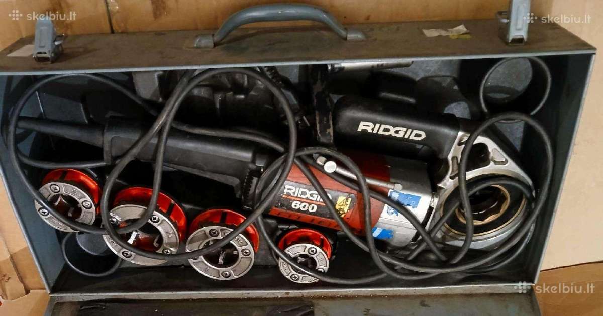 Ridgid 600 Sriegiklis Sriegtuvas - nuotraukos Nr. 2
