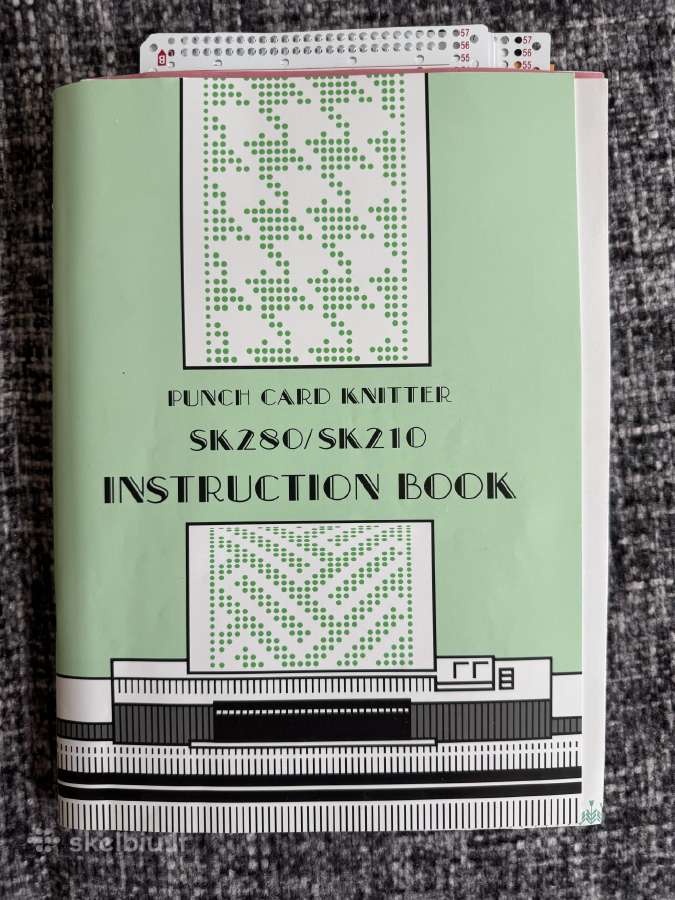 Parduodu mezgimo mašiną „Silver Reed“ Sk 280 - nuotraukos Nr. 10