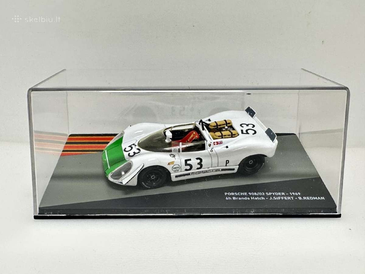 Porsche 908/02 Spyder 6h Brands Hatch 1969 1:43 - nuotraukos Nr. 2